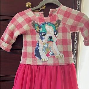 Pepper & Julie Pink Checkered Dress